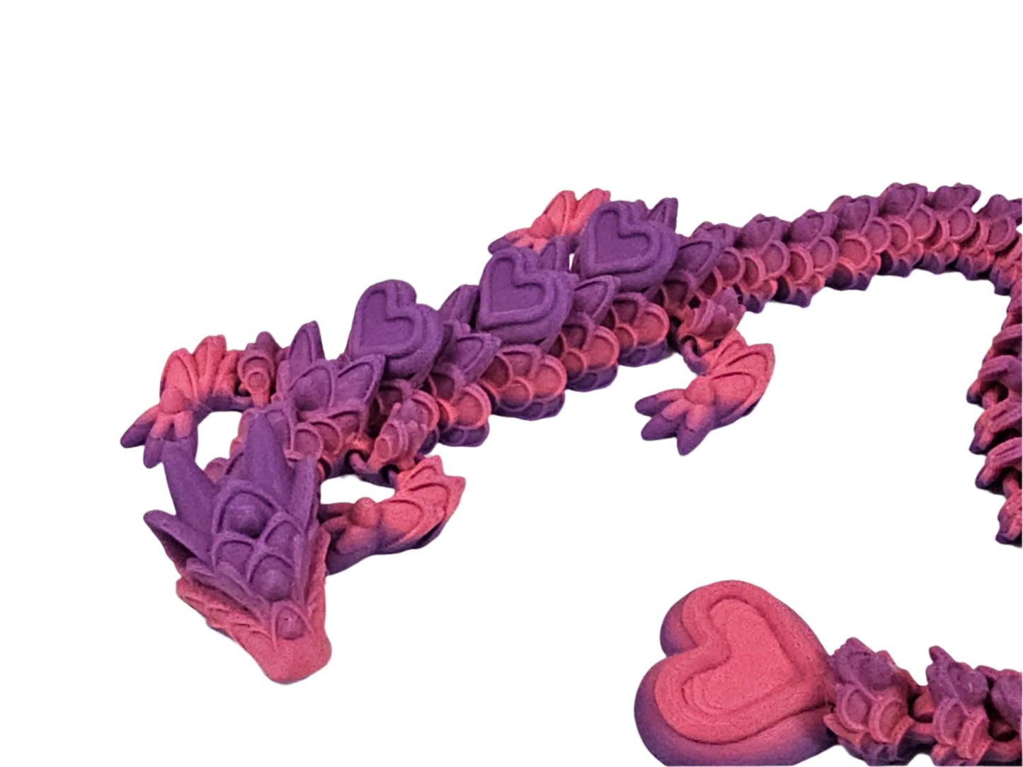 Heart Cookie Dragon (3D Printed)