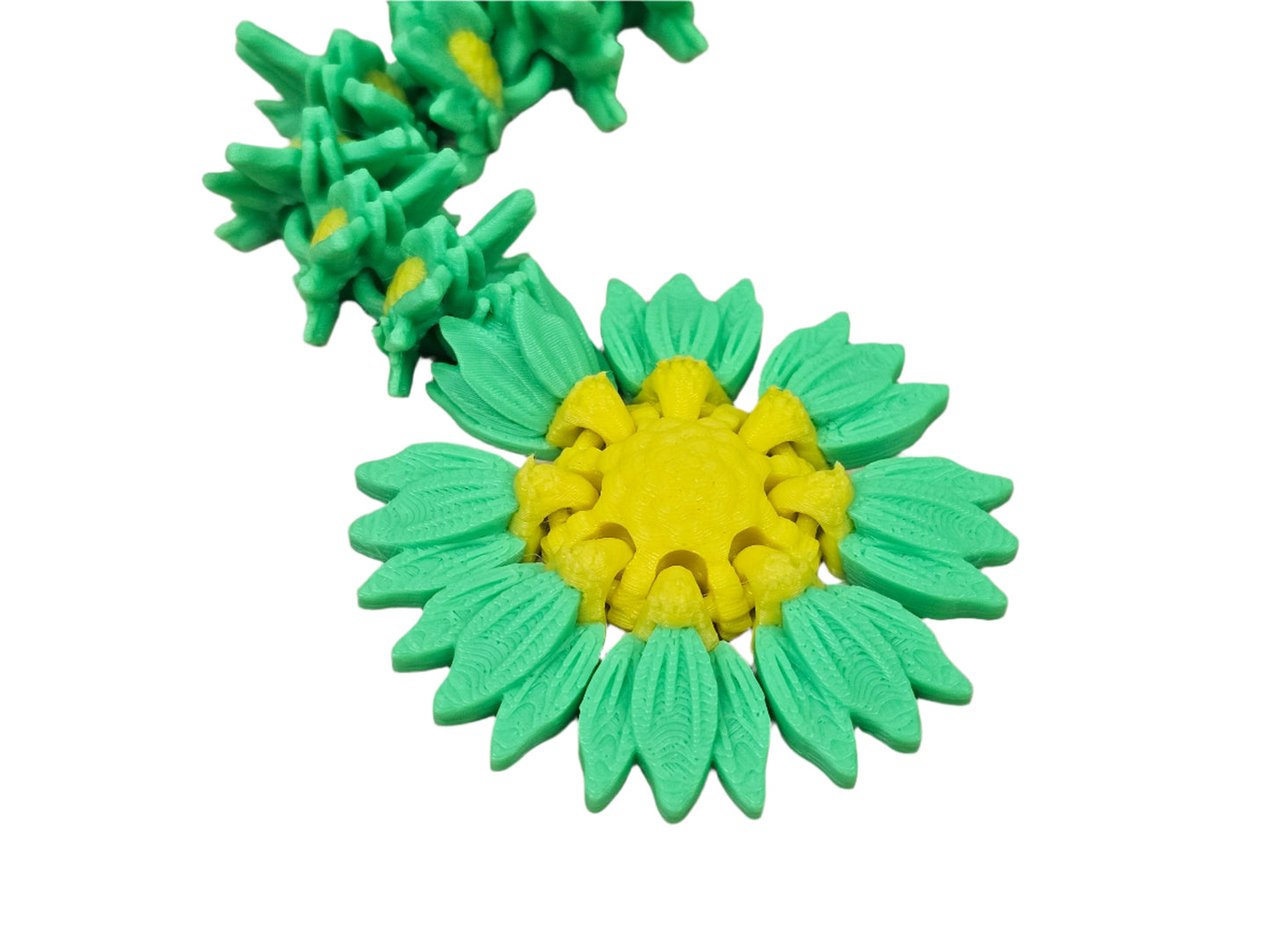 Sunflower Dragon (3D Printed)