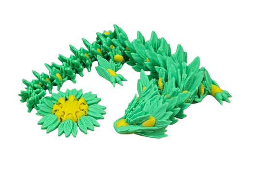 Sunflower Dragon (3D Printed)