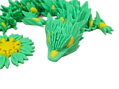 Sunflower Dragon (3D Printed)