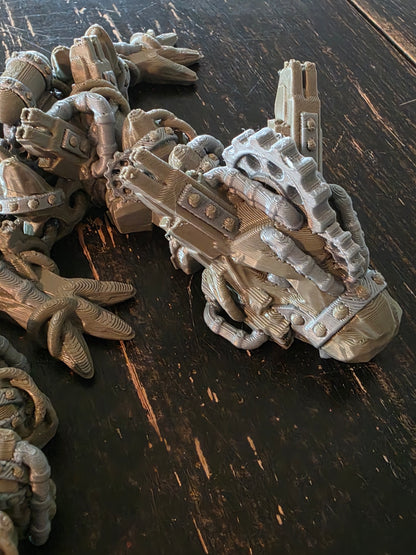 Steampunk Dragon Articulating (3D Printed)